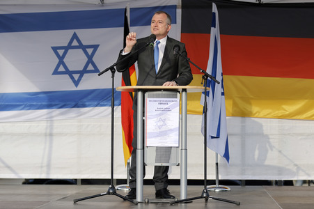 Kundgebung zur Solidarität mit Israel in Berlin