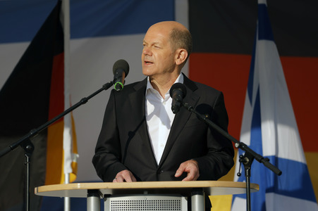 Kundgebung zur Solidarität mit Israel in Berlin