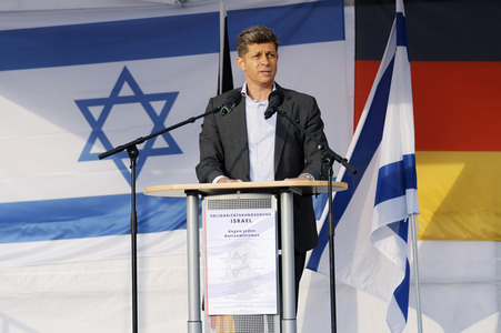 Kundgebung zur Solidarität mit Israel in Berlin