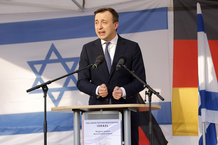 Kundgebung zur Solidarität mit Israel in Berlin