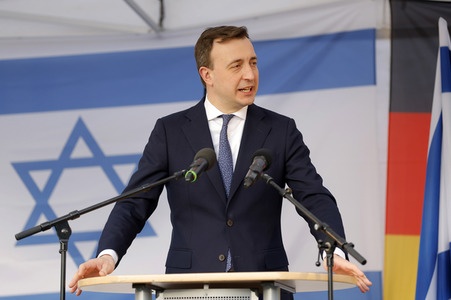 Kundgebung zur Solidarität mit Israel in Berlin