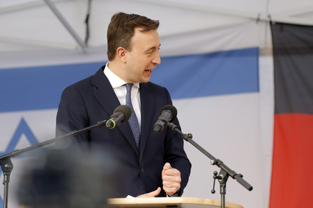 Kundgebung zur Solidarität mit Israel in Berlin