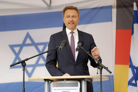 Kundgebung zur Solidarität mit Israel in Berlin