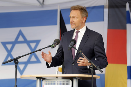 Kundgebung zur Solidarität mit Israel in Berlin