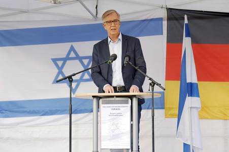 Kundgebung zur Solidarität mit Israel in Berlin