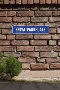 Symbolfoto Privatparkplatz