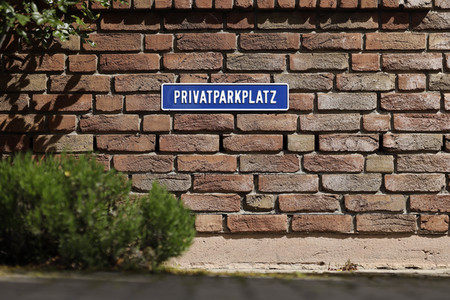 Symbolfoto Privatparkplatz