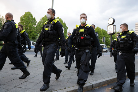 Demonstration von Gegnern der Corona-Politik in Berlin
