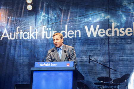 Wahlkampf-Veranstaltung der SPD in Bonn