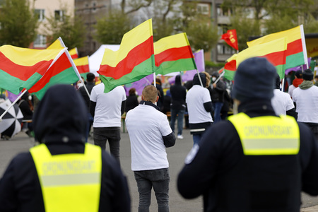 Pro-kurdische Demonstration in Köln