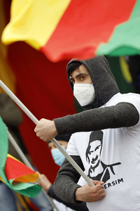 Pro-kurdische Demonstration in Köln