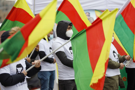 Pro-kurdische Demonstration in Köln