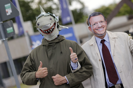Demonstration gegen Mietenwahnsinn in Berlin