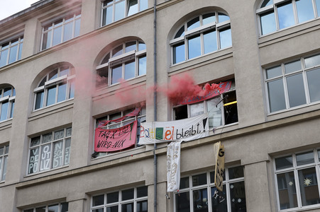 Demonstration gegen Mietenwahnsinn in Berlin