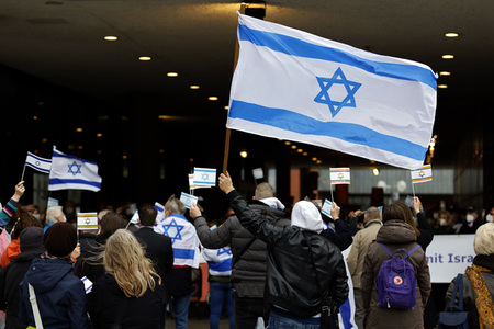 Pro-Israel-Kundgebung in Köln