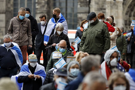 Pro-Israel-Kundgebung in Köln