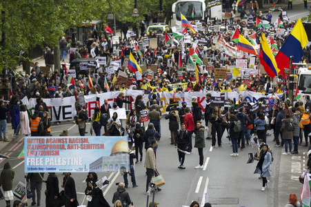 Pro-palästinensische Demonstration in London