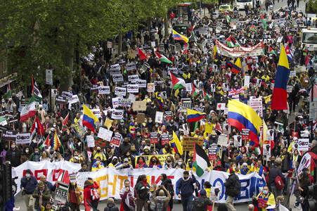 Pro-palästinensische Demonstration in London