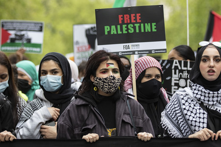 Pro-palästinensische Demonstration in London