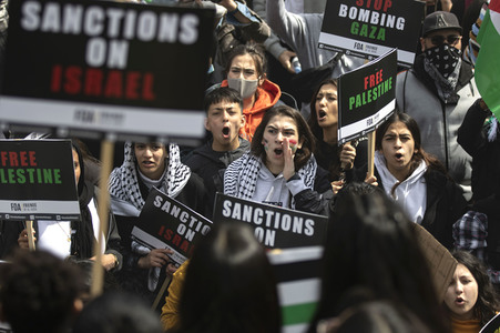 Pro-palästinensische Demonstration in London