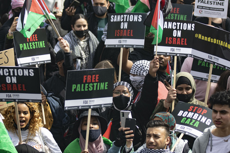 Pro-palästinensische Demonstration in London