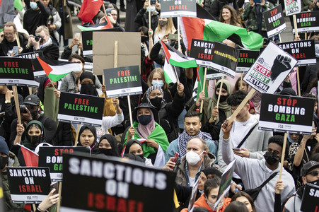 Pro-palästinensische Demonstration in London