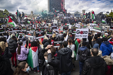 Pro-palästinensische Demonstration in London