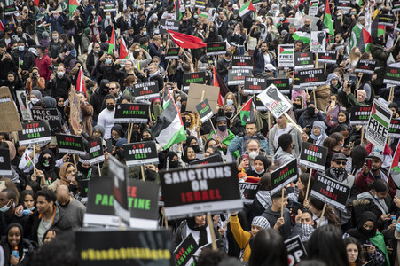 Pro-palästinensische Demonstration in London