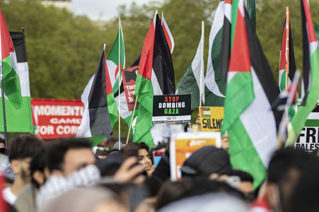 Pro-palästinensische Demonstration in London