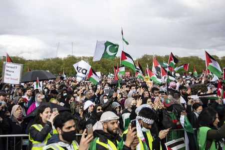 Pro-palästinensische Demonstration in London