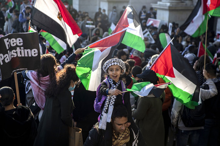 Pro-palästinensische Demonstration in London
