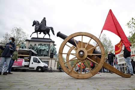 Demo gegen das Versammlungsgesetz NRW in Köln