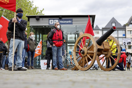 Demo gegen das Versammlungsgesetz NRW in Köln