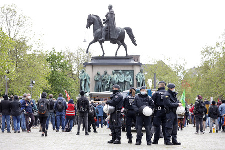 Demo gegen das Versammlungsgesetz NRW in Köln