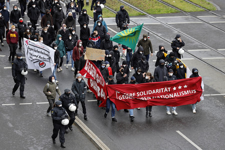 Demo gegen das Versammlungsgesetz NRW in Köln
