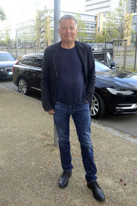 Ankunft zu Dreharbeiten 'In aller Freundschaft' in Leipzig