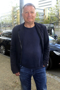 Ankunft zu Dreharbeiten 'In aller Freundschaft' in Leipzig