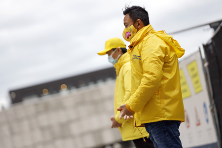 Falun-Gong-Demo in Köln