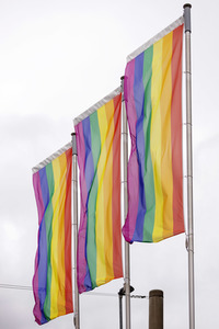 Symbolfoto Regenbogenflagge