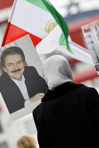 Demo für die Opposition im Iran in Köln