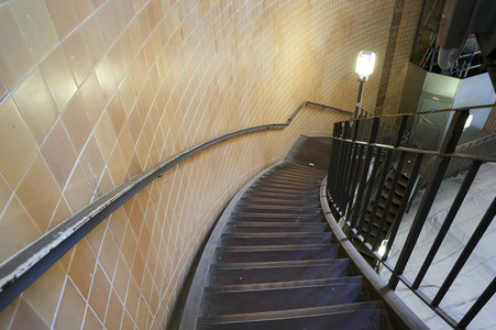 Alter Elbtunnel in Hamburg