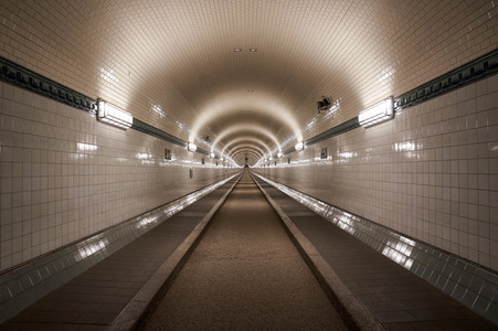Alter Elbtunnel in Hamburg