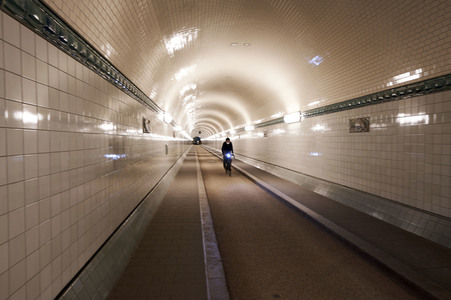 Alter Elbtunnel in Hamburg