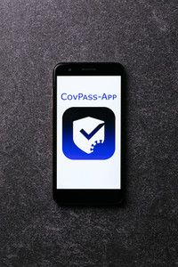 Symbolfoto CovPass-App