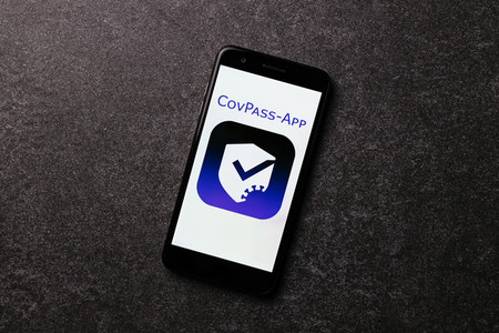 Symbolfoto CovPass-App