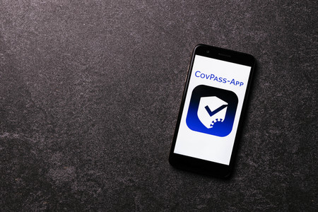 Symbolfoto CovPass-App