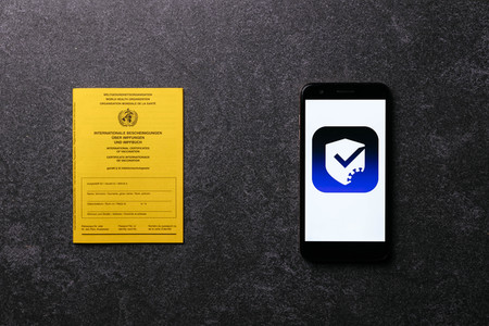 Symbolfoto CovPass-App