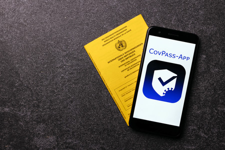 Symbolfoto CovPass-App