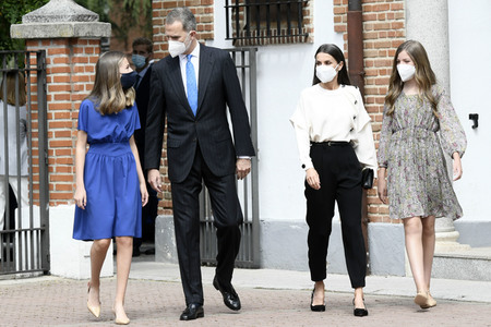 Konfirmation von Prinzessin Leonor in Madrid