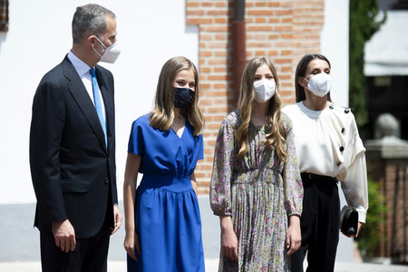 Konfirmation von Prinzessin Leonor in Madrid